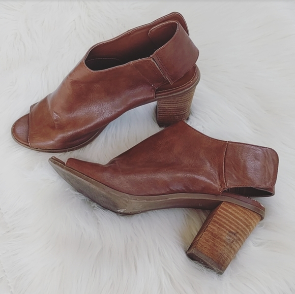 Massimo peep toe heels - Picture 1 of 6